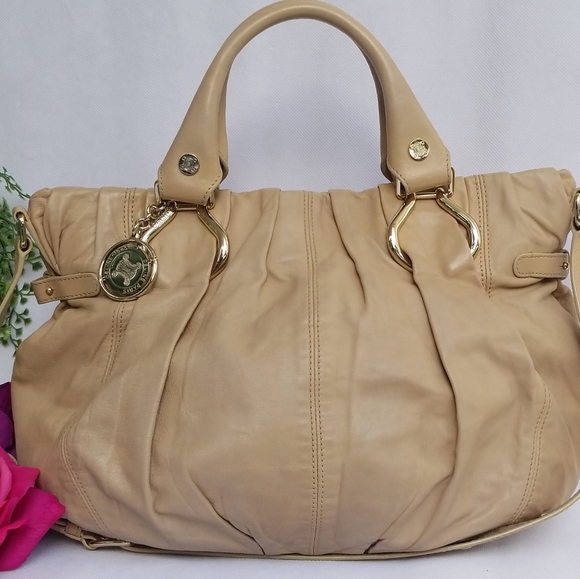 Authentic Celine Handbag Ruched Laether - Picture 2 of 8